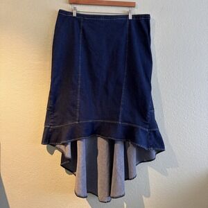 Plus Size 18 High Low Tiered Ruffled Western Prairie, Cottage,Stagecoach, Rodeo